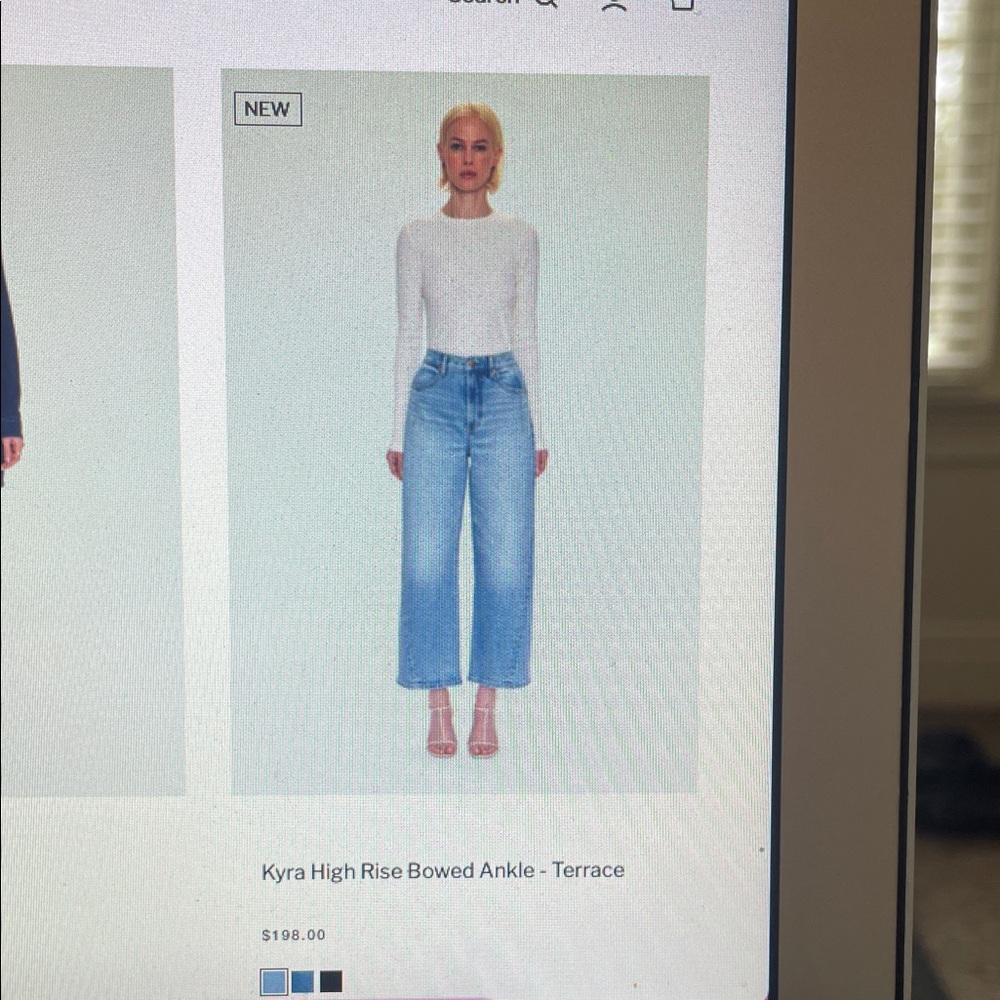 Pistola high rise bowed ankle - terrace